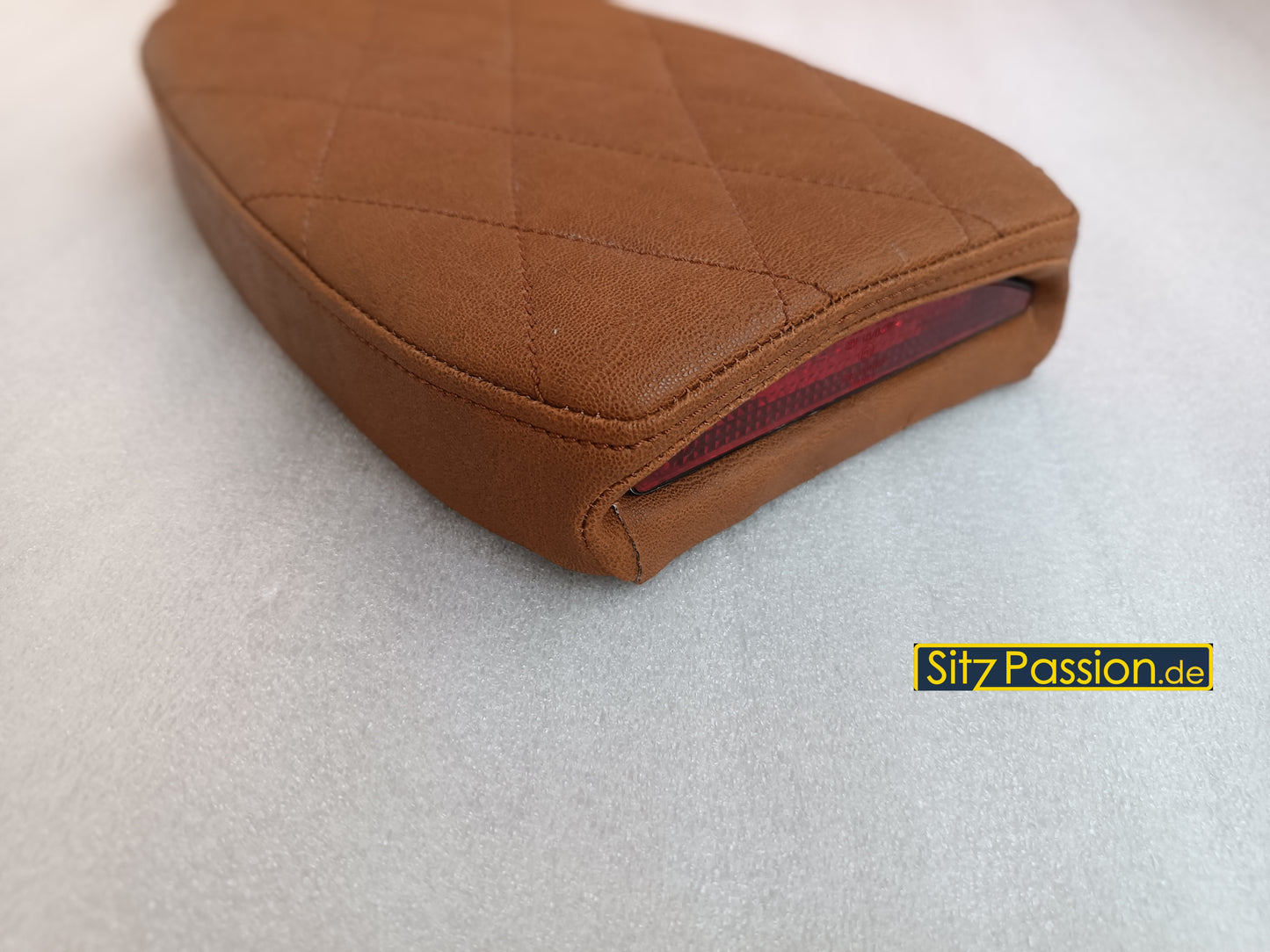 Sitzbank braun mit integrierter Rücklichthalterung - Simson Schwalbe KR51