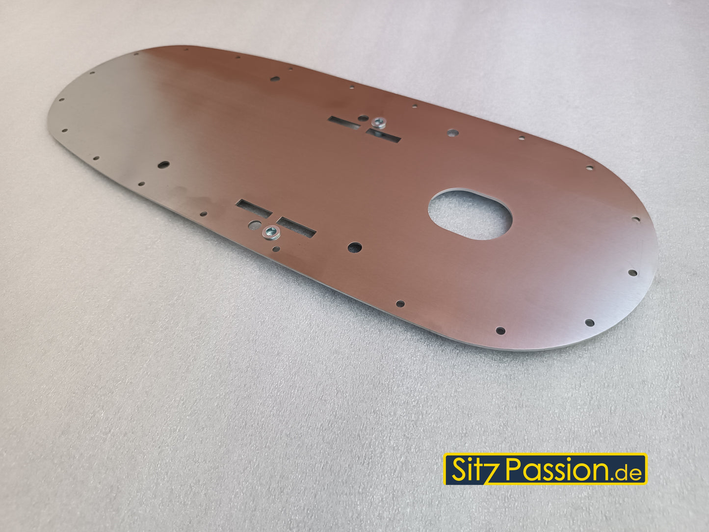 Sitzbank - Edelstahlplatte Simson Schwalbe KR51