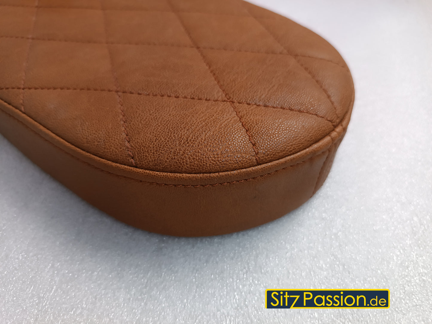 Sitzbank braun abgesteppt - Simson Schwalbe KR51