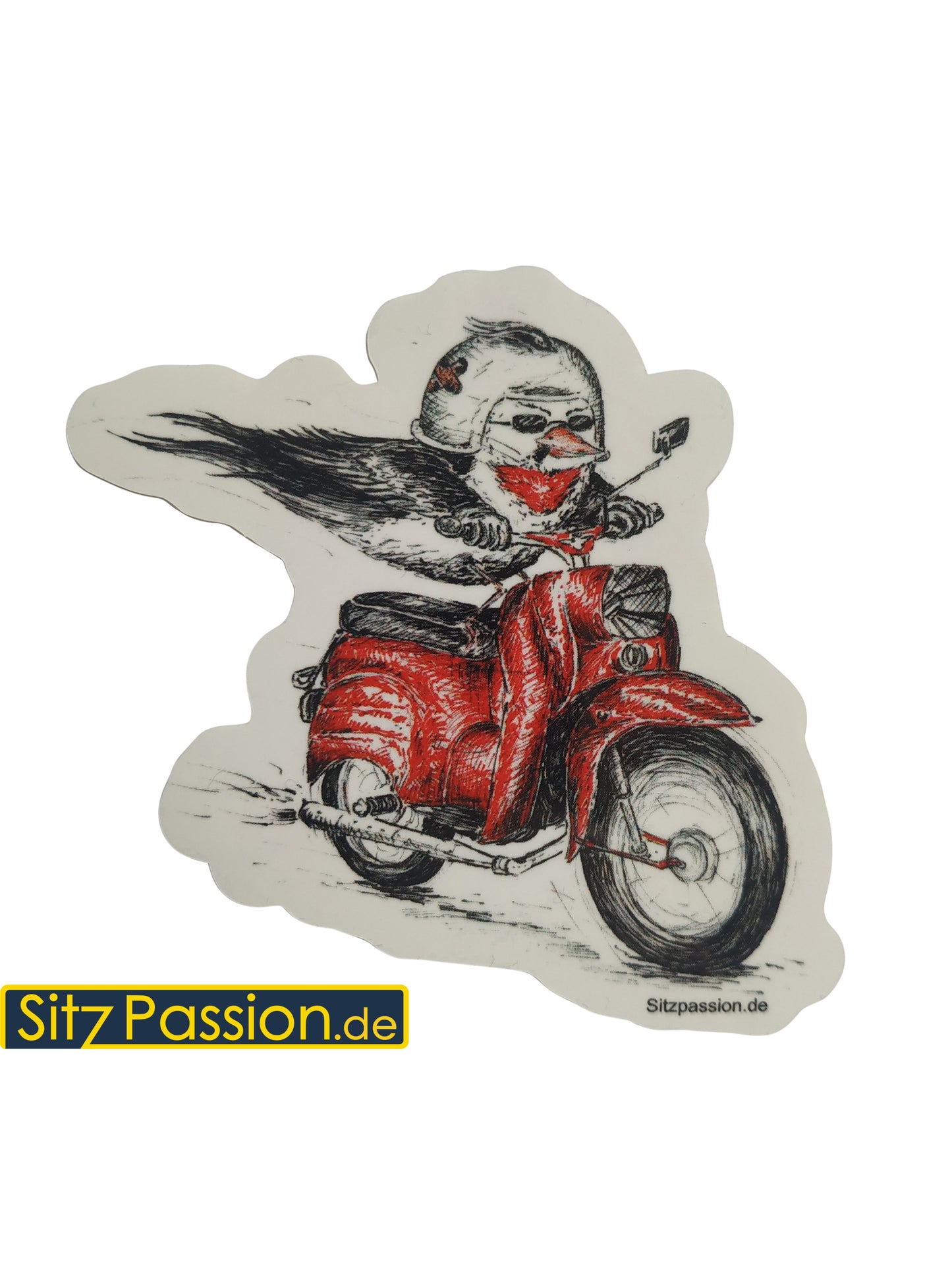 Sticker - Aufkleber "Rennschwalbe"