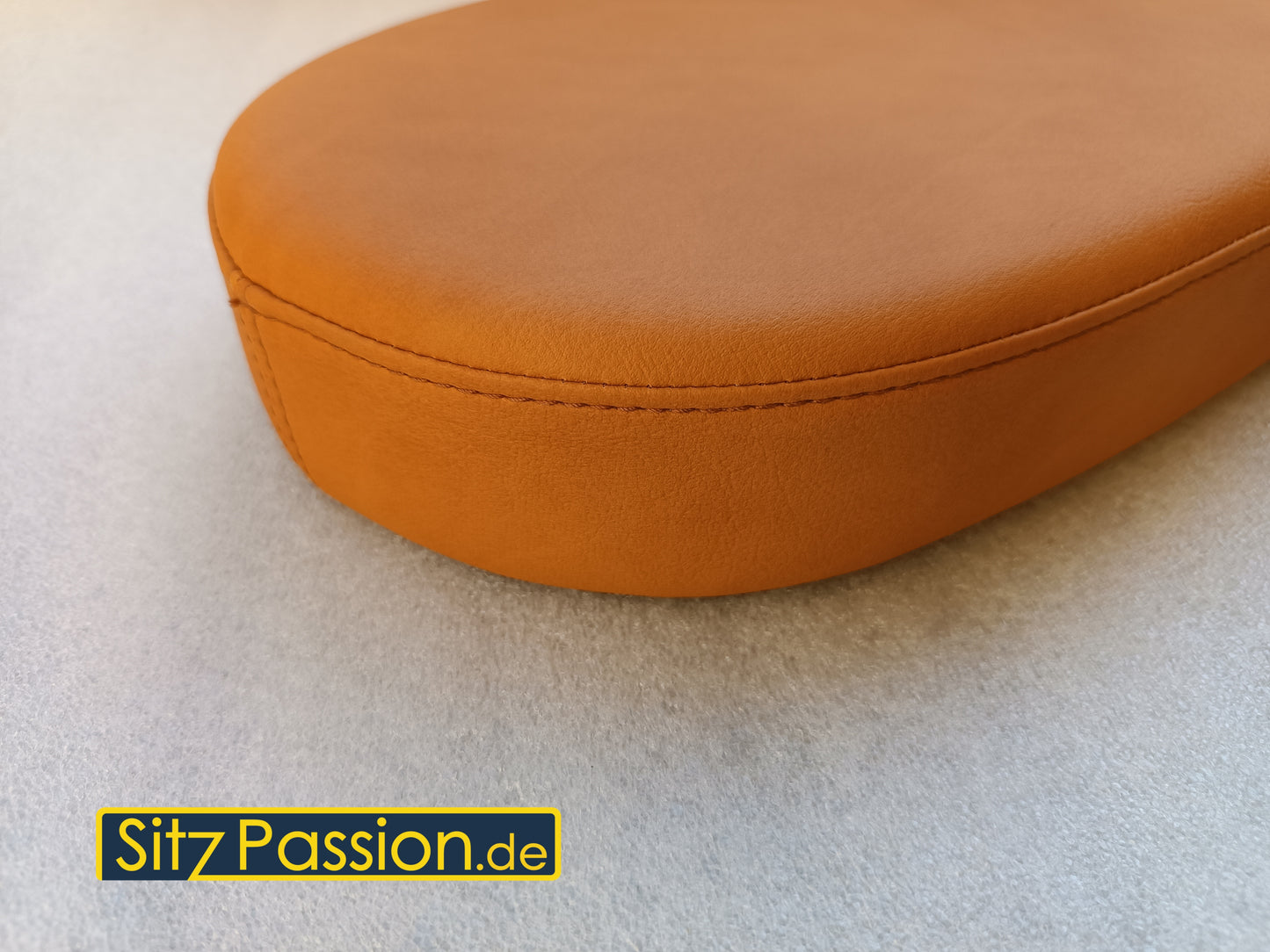 Kurze Sitzbank in braun - Simson Schwalbe KR51