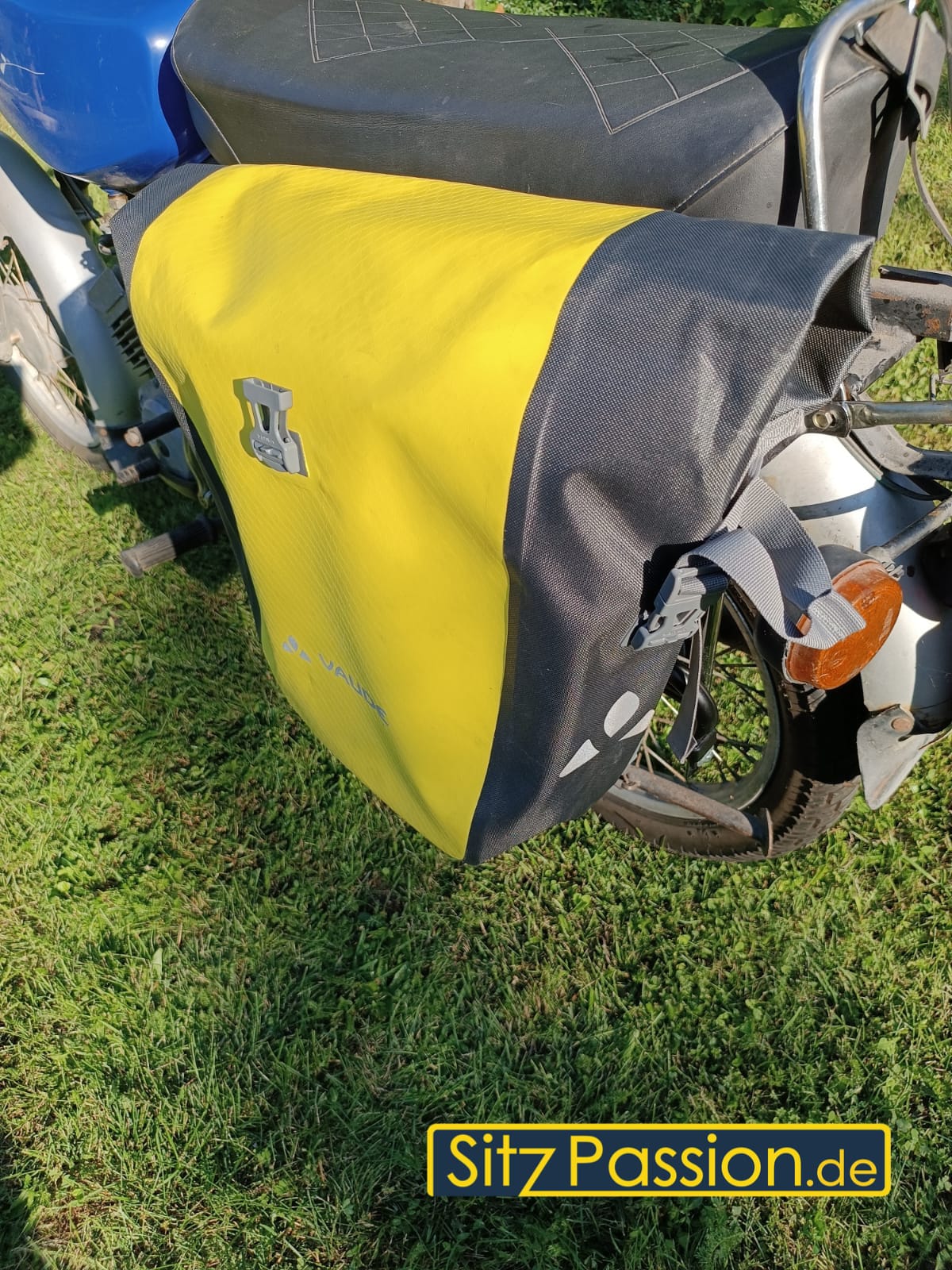 Adapterstrebe für den Seitengepäckträger Simson S51