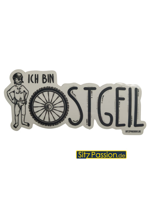 Sticker - Aufkleber - "ICH BIN OSTGEIL"