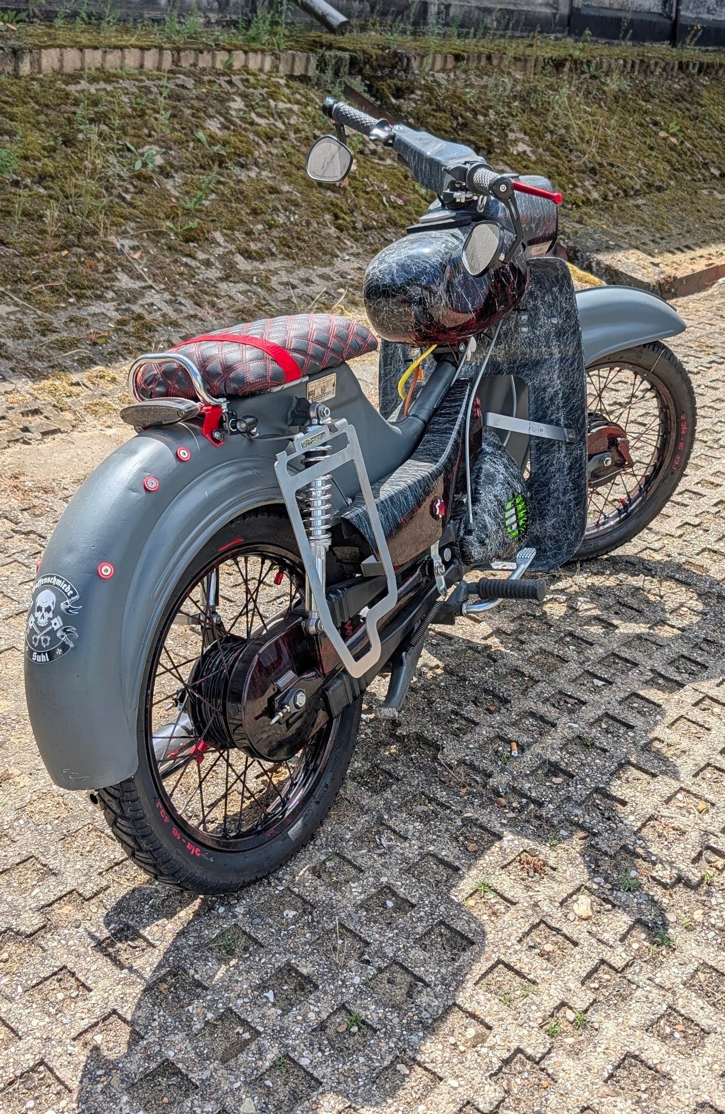 Seitengepäckträger - Simson Spatz SR4* - rechte Seite
