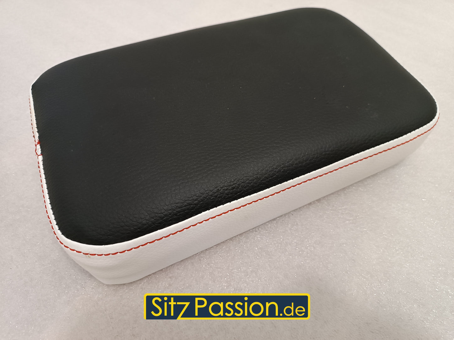 Sitzbank weiß schwarz - Simson Star - Spatz
