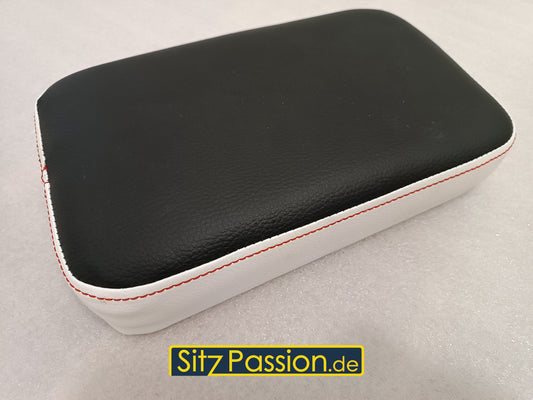 Sitzbank weiß schwarz - Simson Star - Spatz
